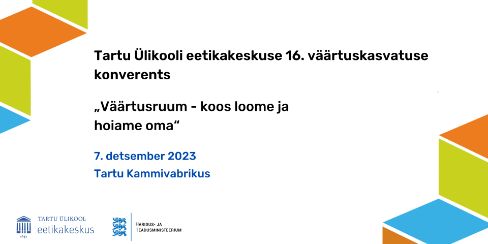 Väärtuskasvatuse konverentsi 2023 kuulutus