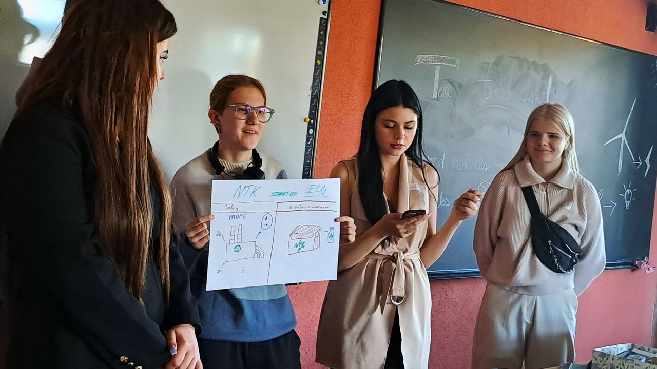 Üliõpilased esitlevad ideed
