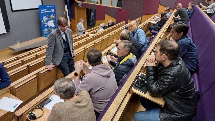Jaak Neruti ettekanne Narvas toimunud energeetikateemalisel ettevõtluskoostööseminaril